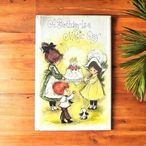 VINTAGE 1970s Hallmark A Birthday Is a Magic Day Hardcover Book - Illustrated